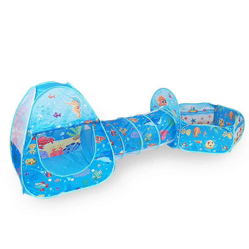 Kids Outdoor Teepee - Portable Children Ball Pool Tent Kids