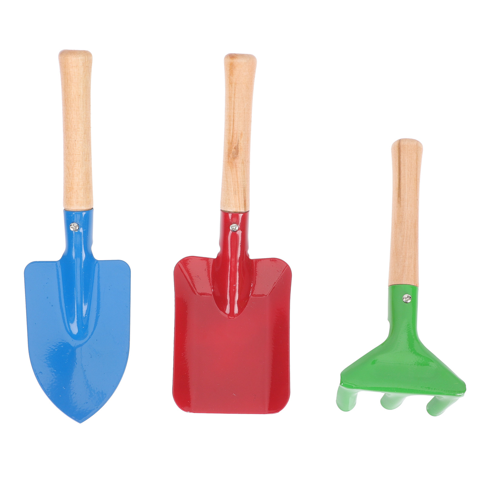 Kids Outdoor Garden Set - 1Set Gardening Iron Shovel Kids Metal
