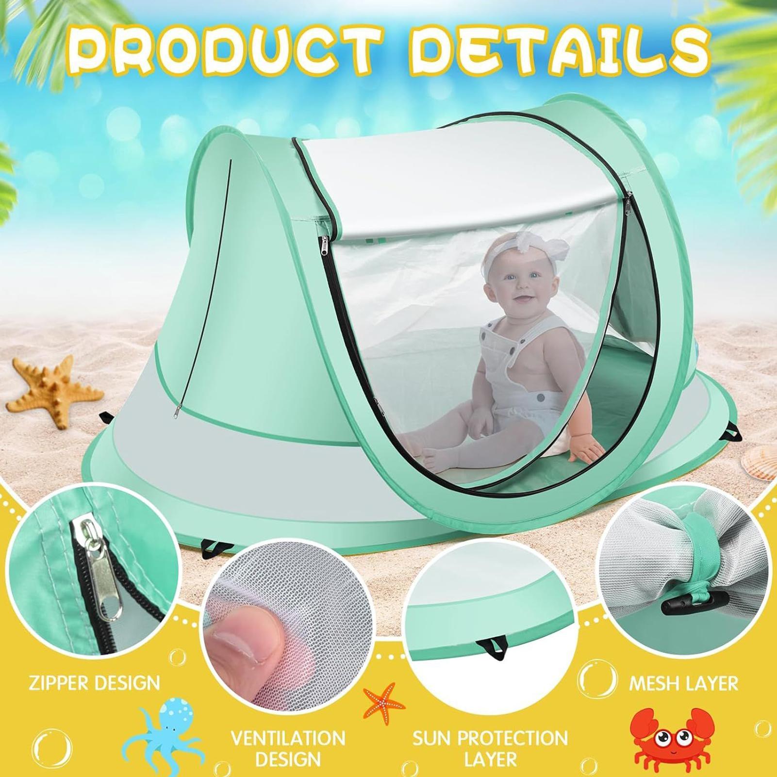 Toddler Beach Tent Outdoor Bab - огляд і ціна Kids Outdoor Daybed