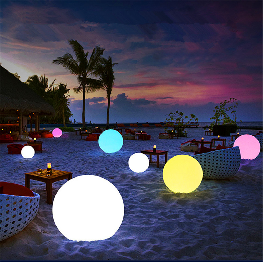 Rechargeable LED Glowing Ball  - огляд і ціна Kids Outdoor Decor