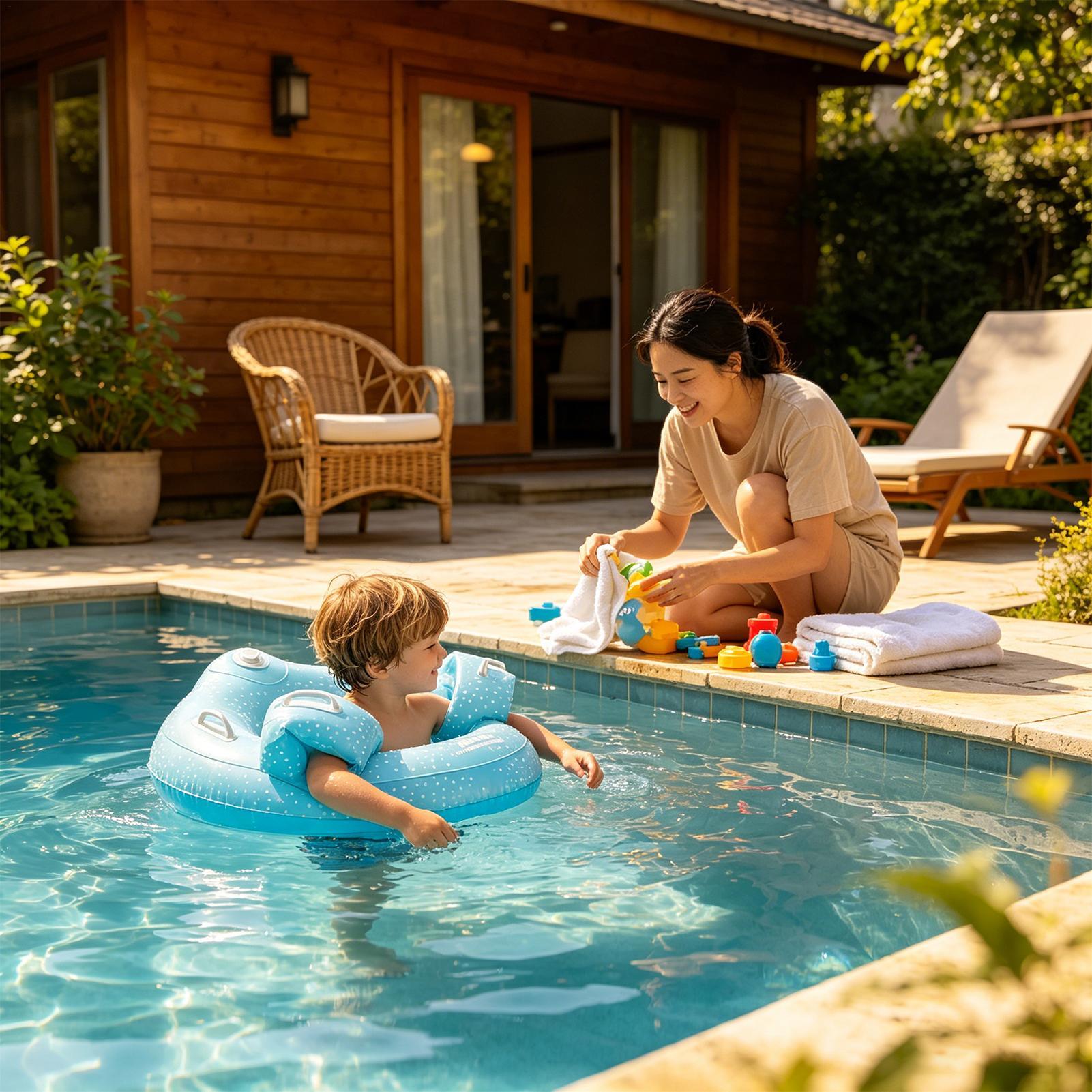 Pool Rings For Kids Press Infl - огляд і ціна Kids Outdoor Loungers