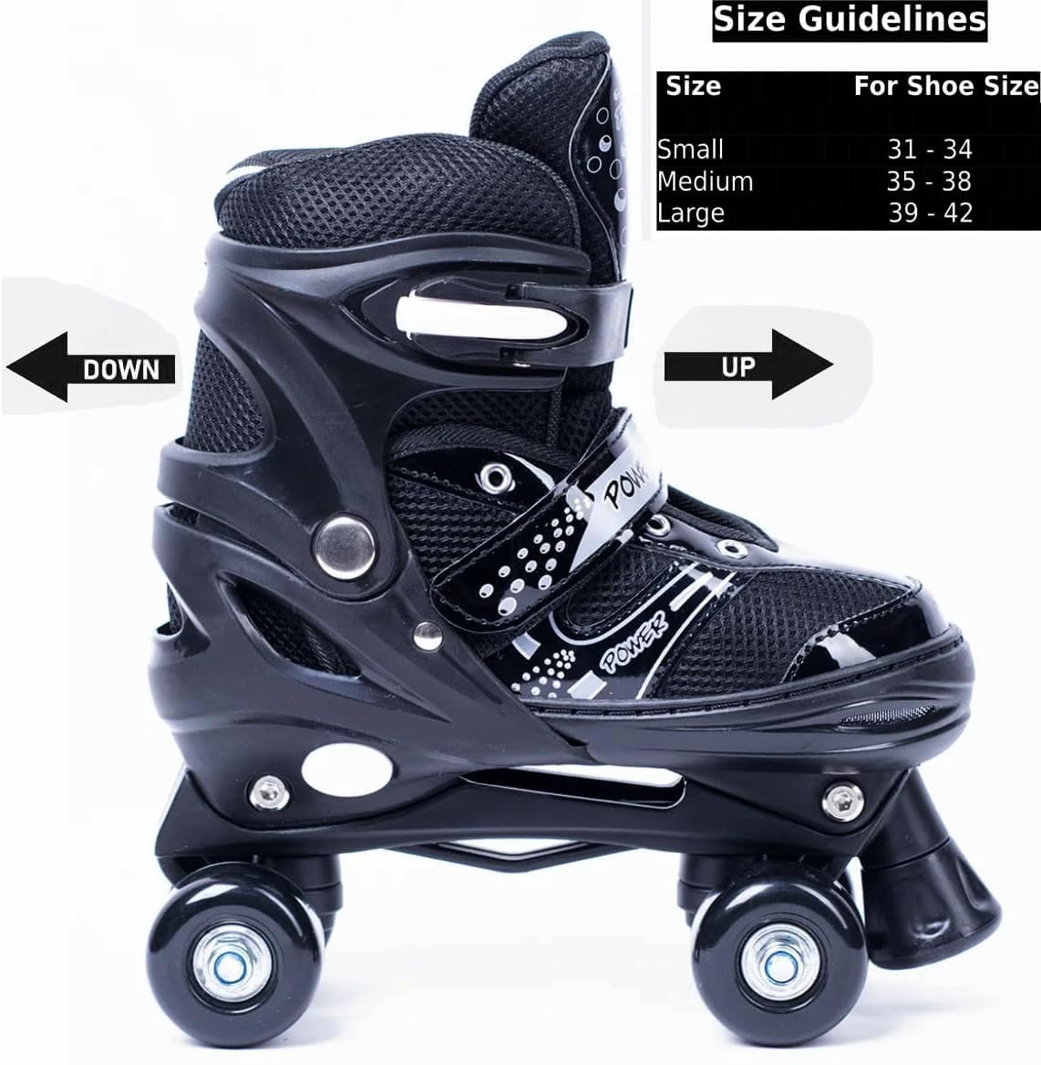 2026  Roller Skates for Kids D - огляд і ціна Kids Outdoor Quad
