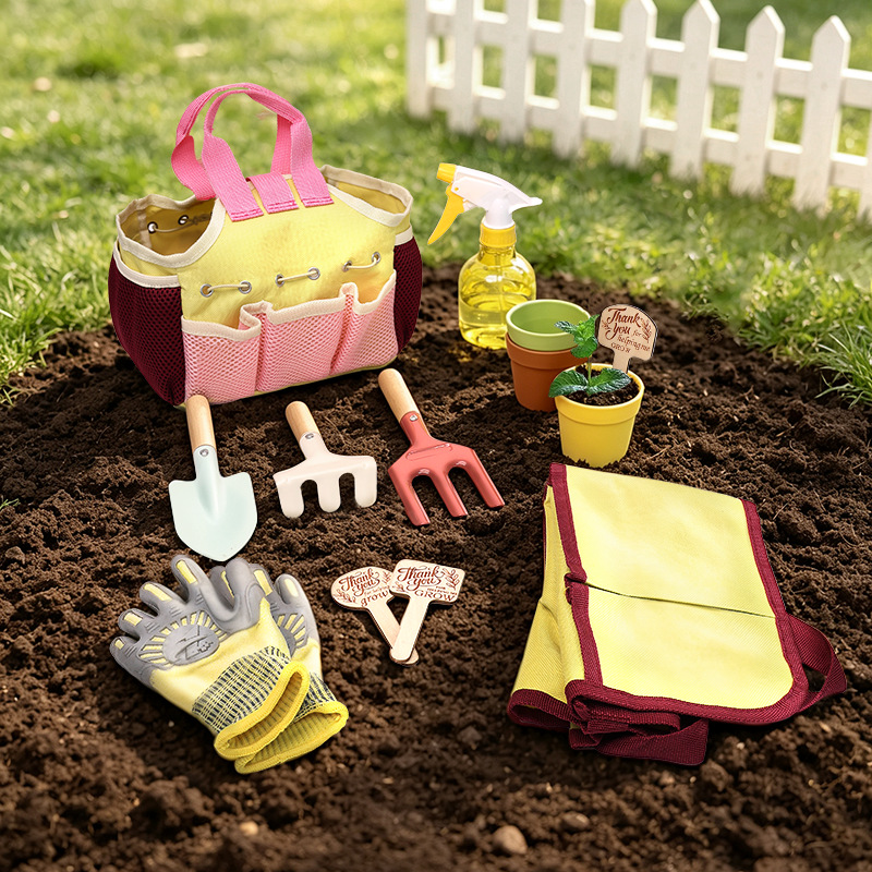 Kids Garden Tool Set Pretend P - огляд і ціна Kids Outdoor Garden Set