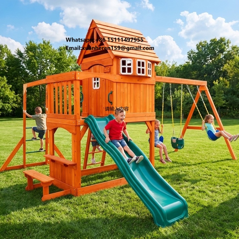 Large Outdoor Amusement Equipm - огляд і ціна Kids Outdoor Garden Set