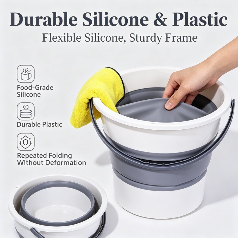 Collapsible Water Bucket Porta - огляд і ціна Outdoor Kid Friendly