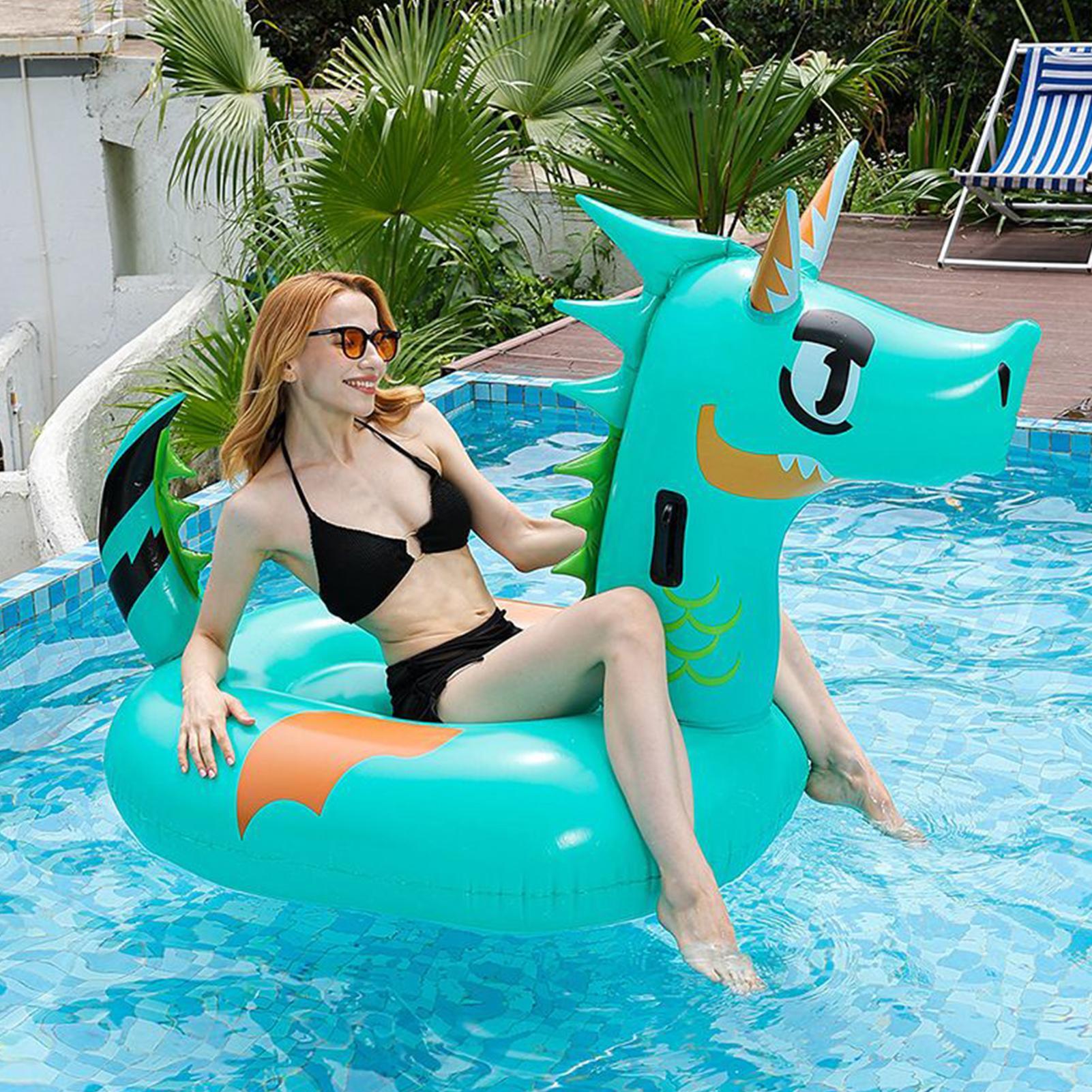 Pool Floats Adult Dragon Infla - огляд і ціна Kids Outdoor Loungers