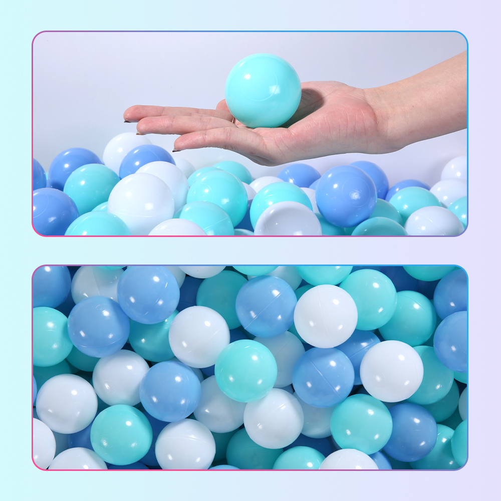 100Pcs Colors Plastic Balls Wa - огляд і ціна Kids Outdoor Teepee