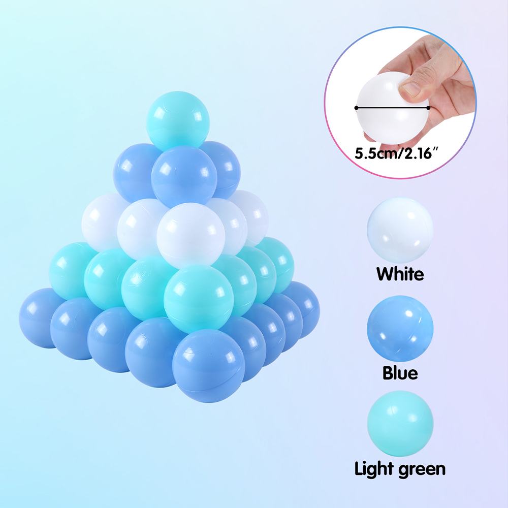 100Pcs Colors Plastic Balls Wa - огляд і ціна Kids Outdoor Teepee