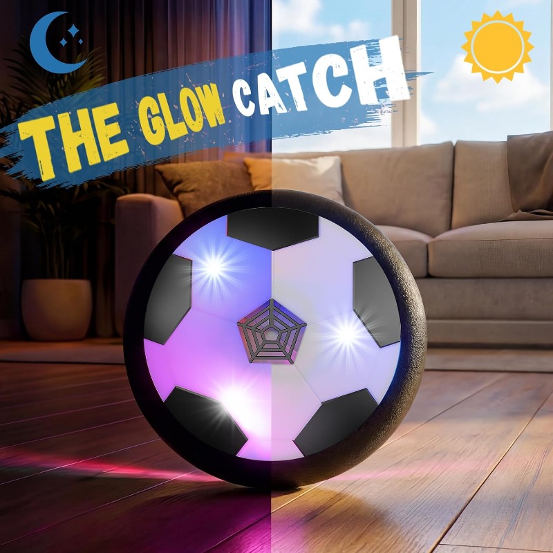 LED Hover Soccer Ball Air Powe - огляд і ціна Kids Outdoor Music