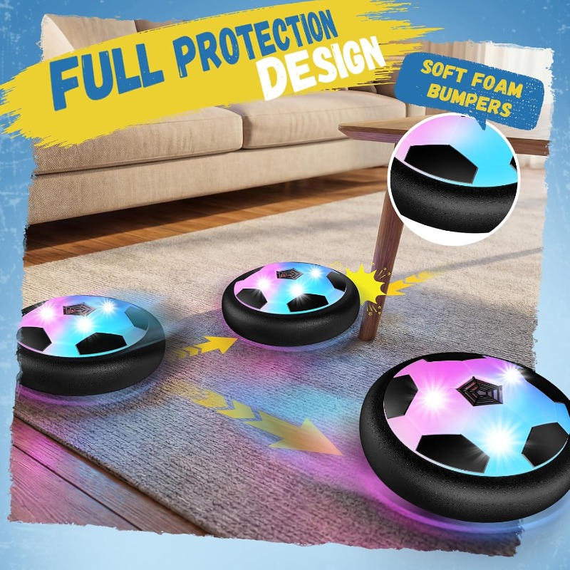 LED Hover Soccer Ball Air Powe - огляд і ціна Kids Outdoor Music