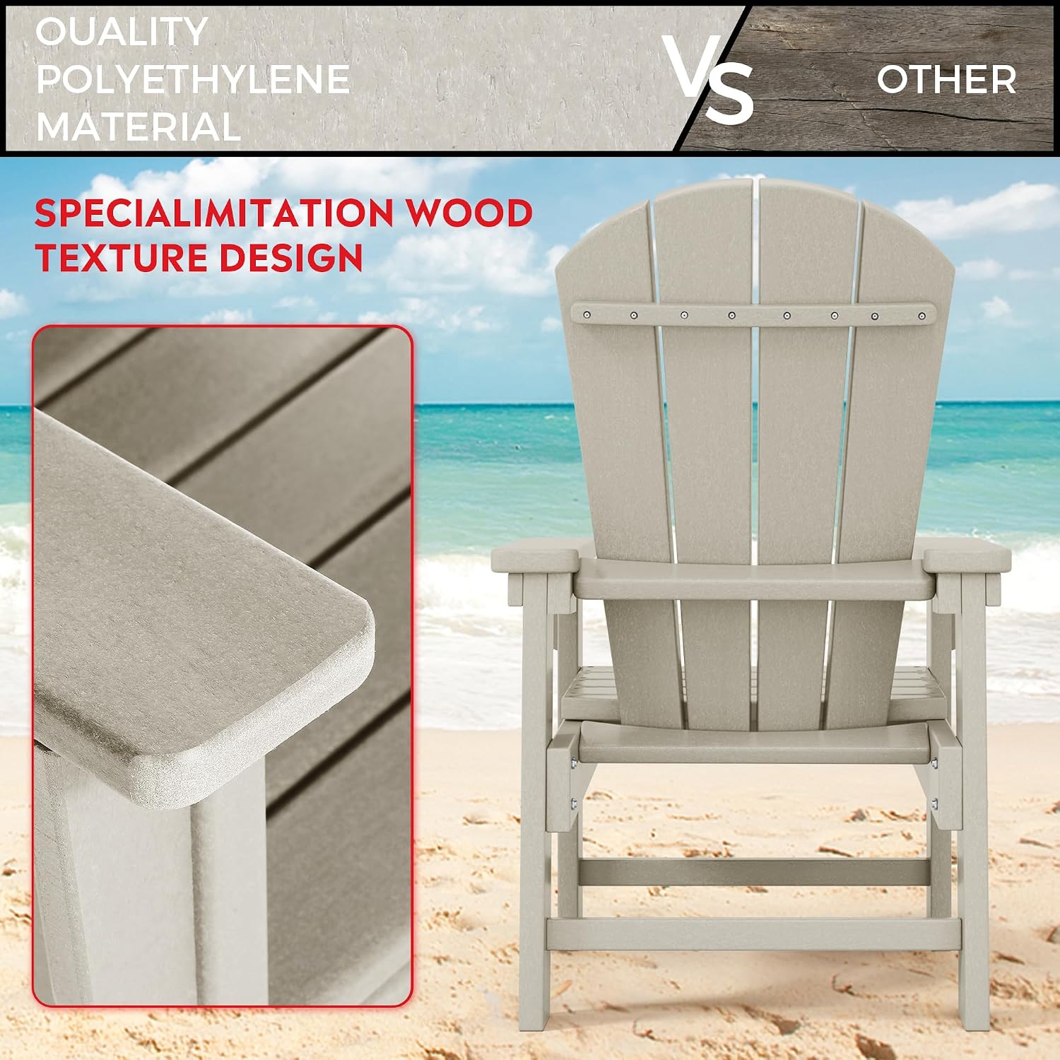 Kids Outdoor Chair Set of 2, T - огляд і ціна Kids Outdoor Loungers