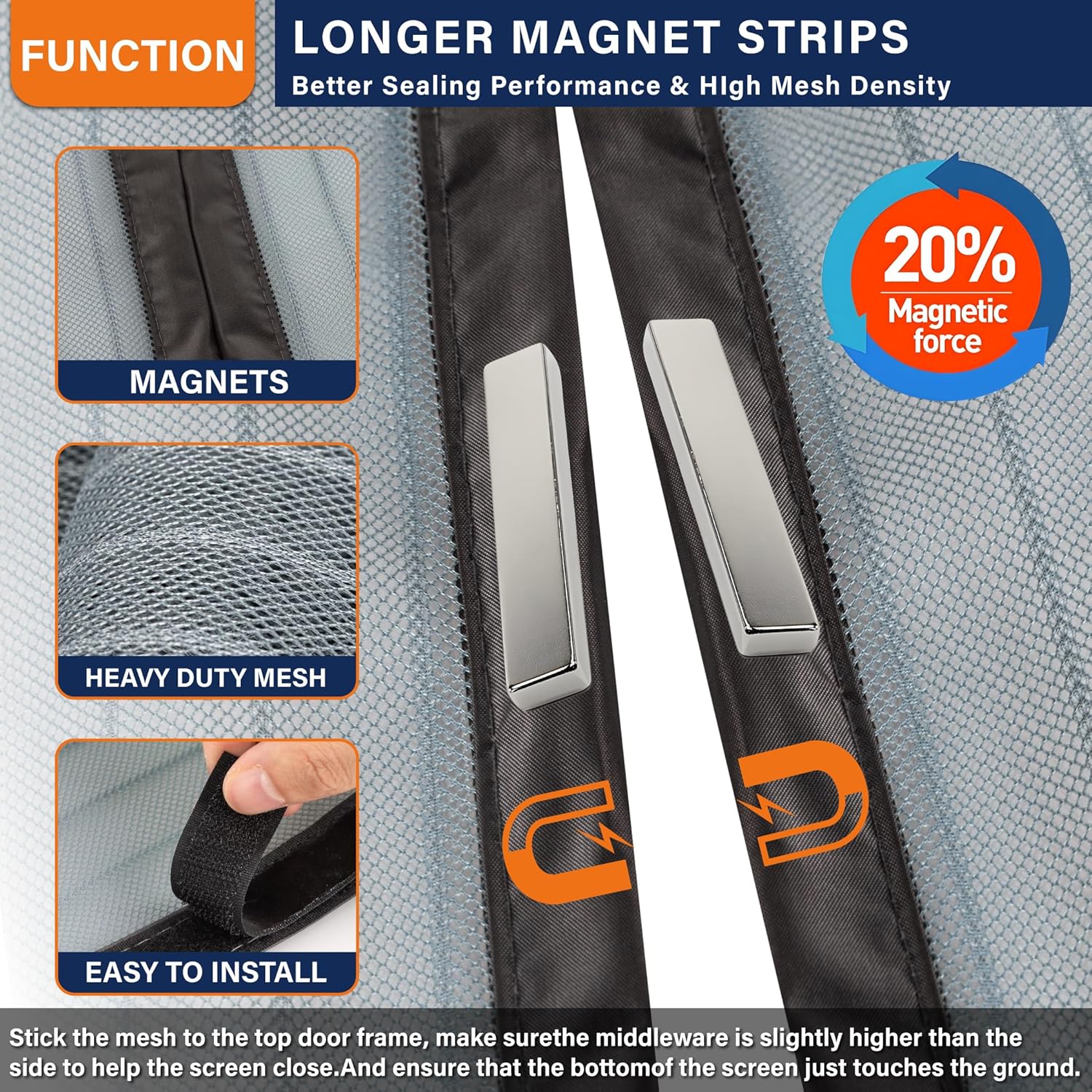 Magnetic Screen Door，Screen Do - огляд і ціна Outdoor Kid Friendly