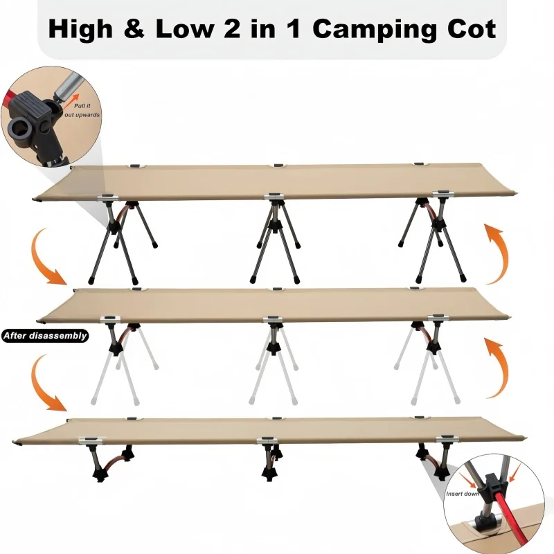 Outdoor Camping Folding Bed Po - огляд і ціна Kids Outdoor Daybed