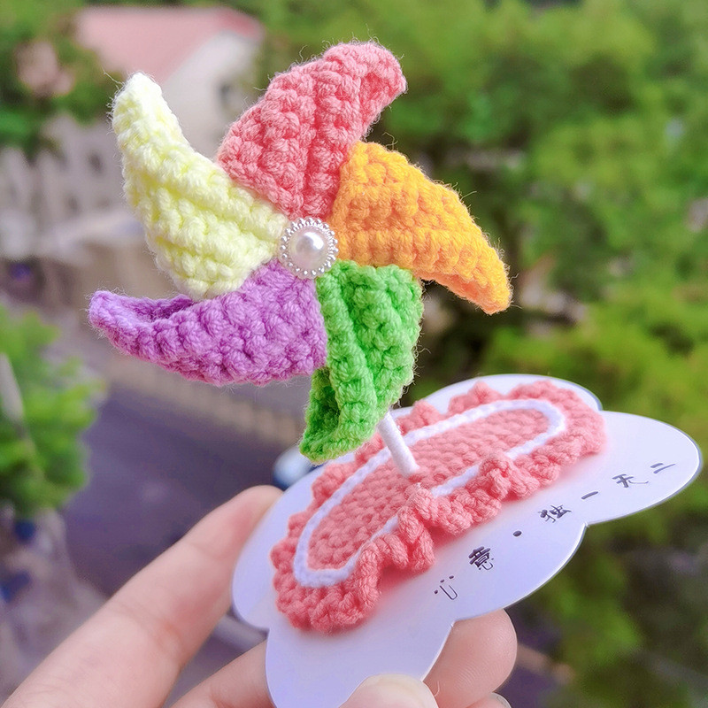 Knitted Woolen Baby Barrettes  - огляд і ціна Kids Outdoor Decor