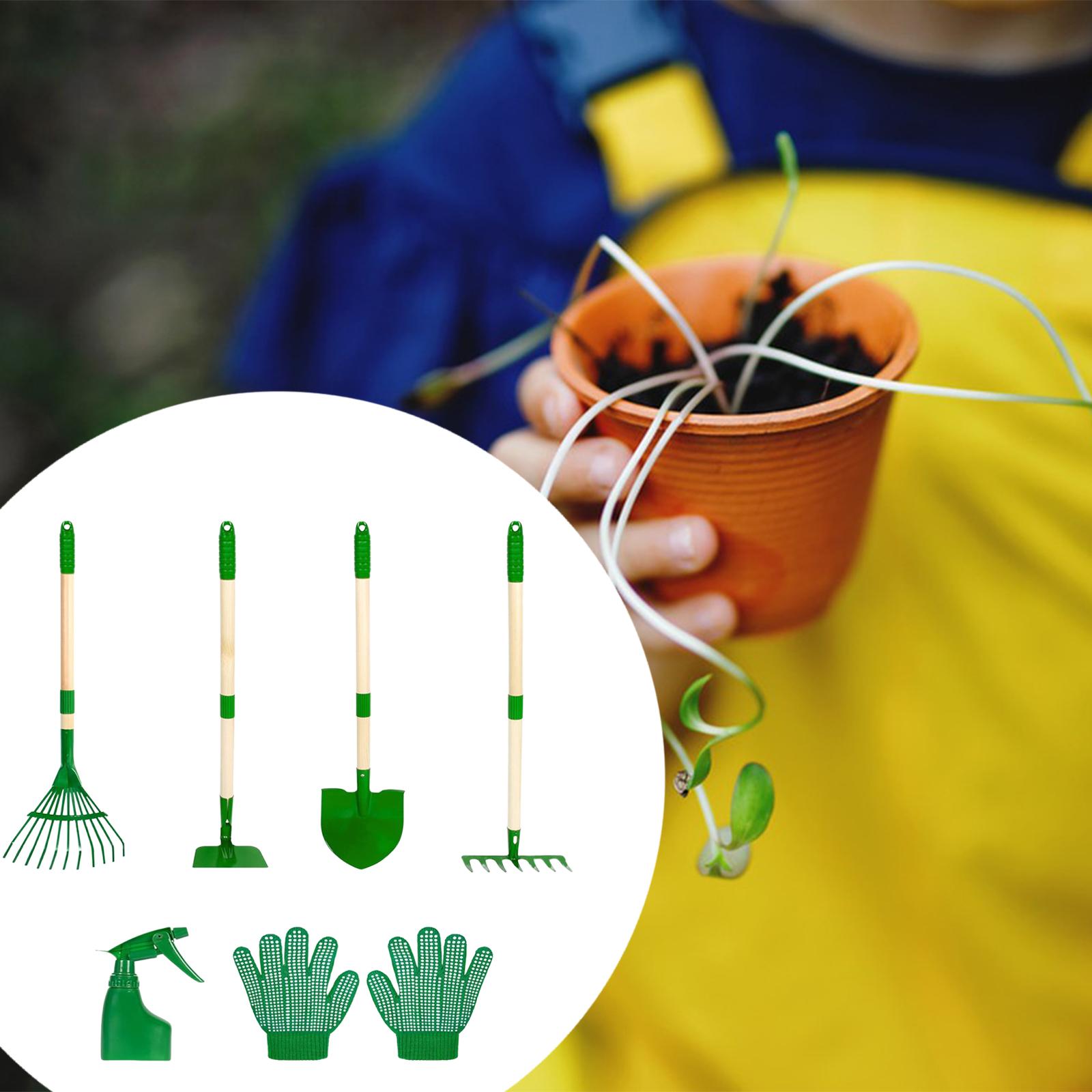 6x Kids Gardening Tools Set Ou - огляд і ціна Kids Outdoor Garden Set