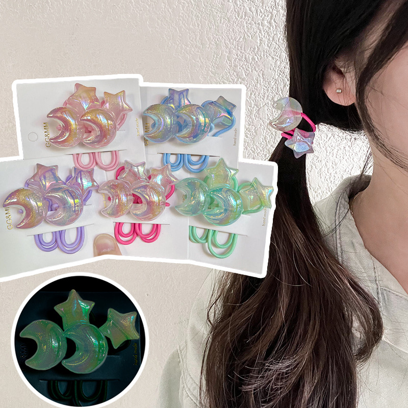 Hair Tie Elastic Moon Star Col - огляд і ціна Kids Outdoor Decor