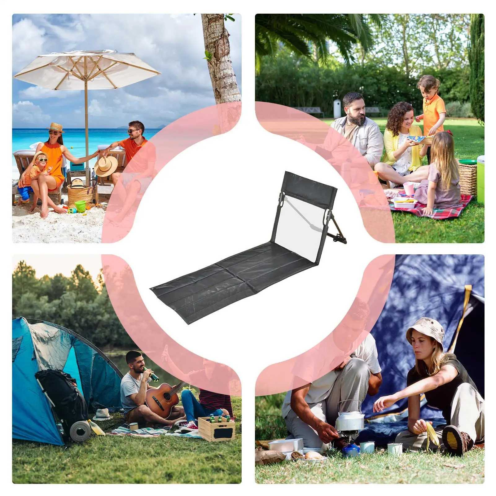 Lounge Beach Chair Folding Poo - огляд і ціна Kids Outdoor Lounge Furniture