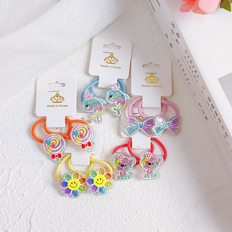 2PCS Rainbow Gradient Sequins  - огляд і ціна Kids Outdoor Decor
