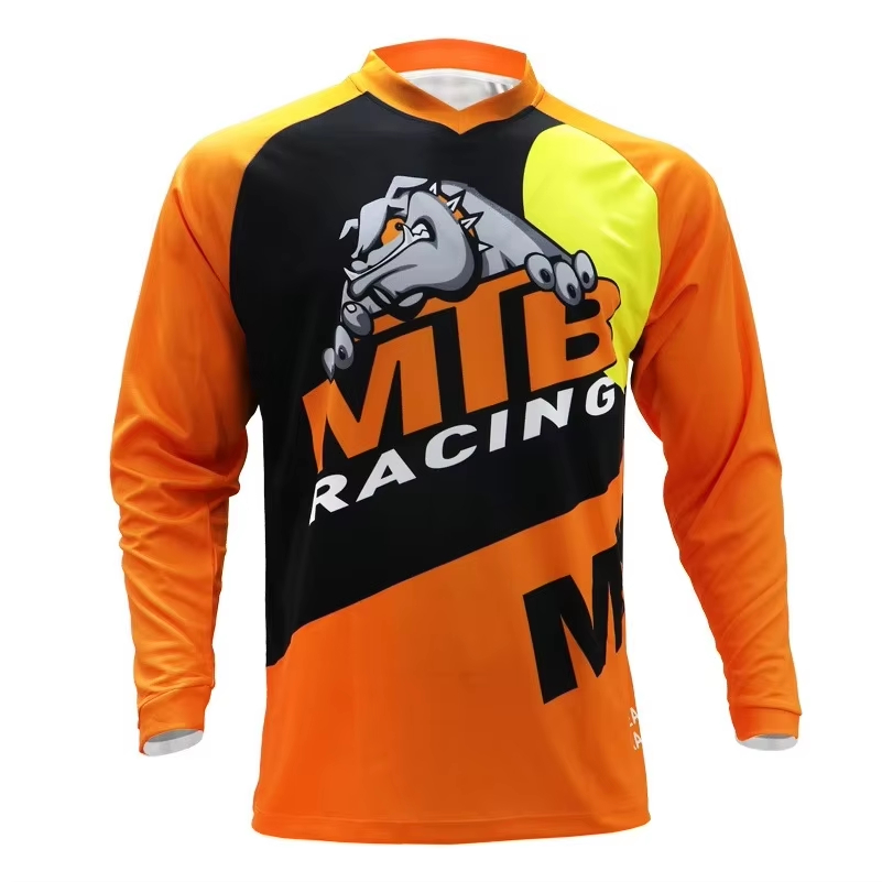 Long Sleeve MTB Racing Jersey  - огляд і ціна Kids Outdoor Wear
